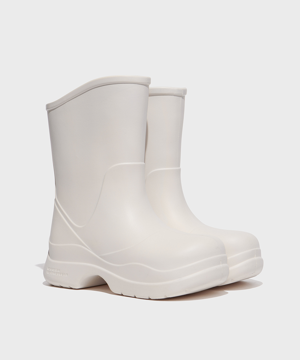 [NEW10% | 05.16이내 출고] HAYDEN BOOTS MIDDLE - IVORY