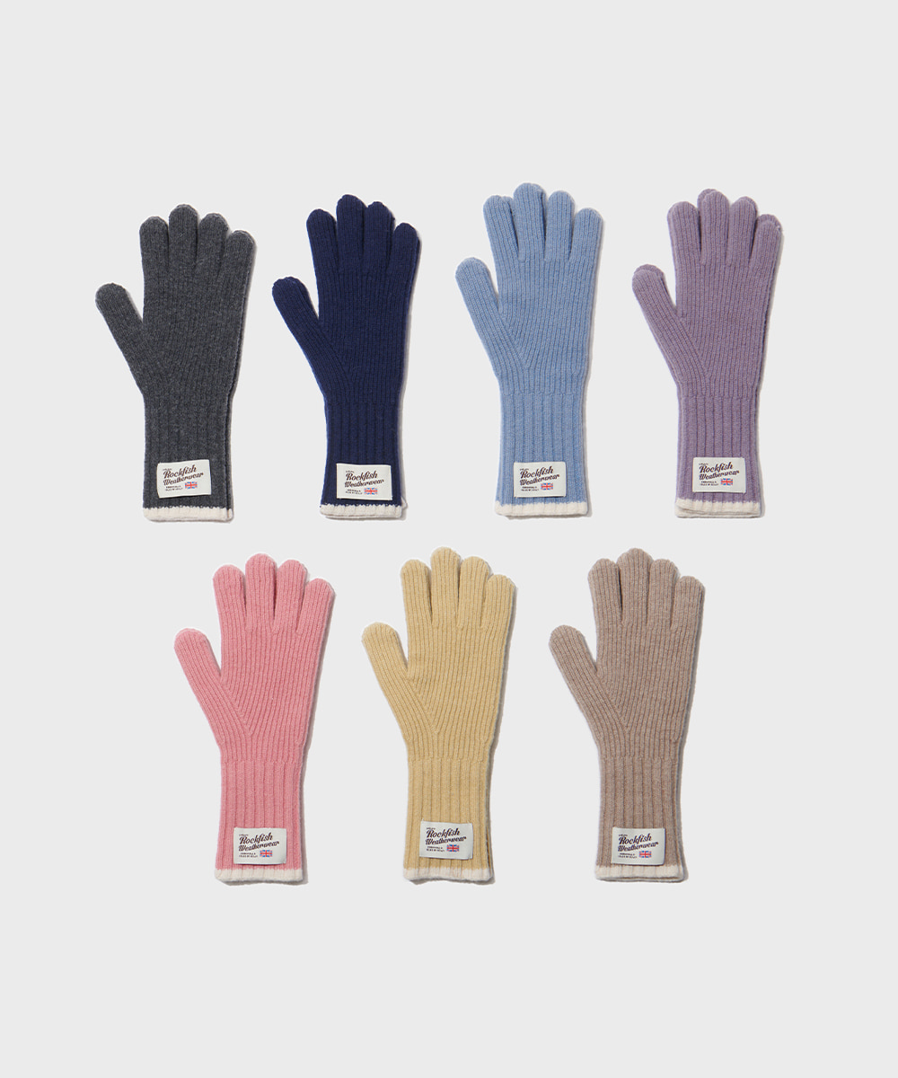 WOOLY LONG GLOVES - 7color