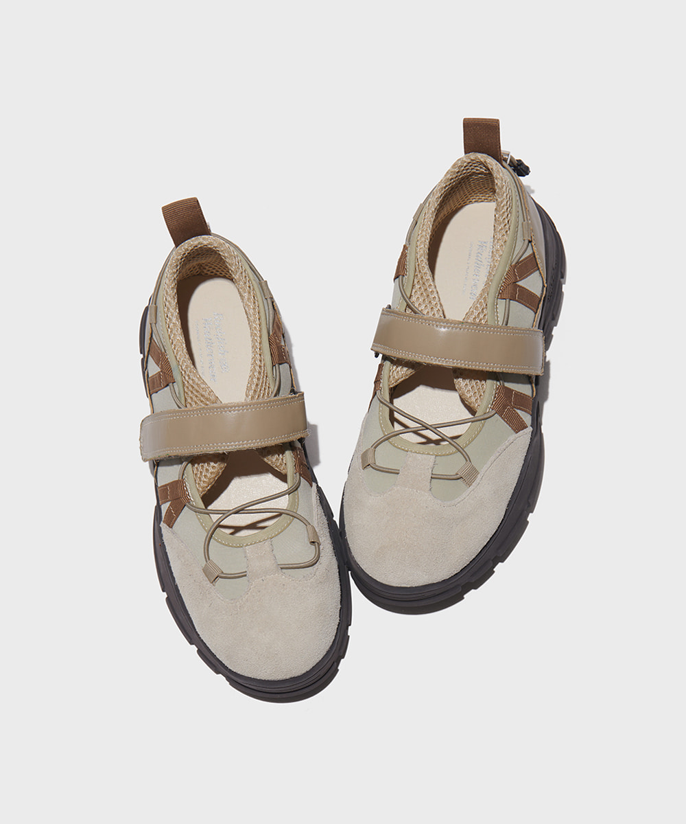 [NEW 10%ㅣ10.10 이내출고] LACE-UP VELCRO SNEAKERS - 3color