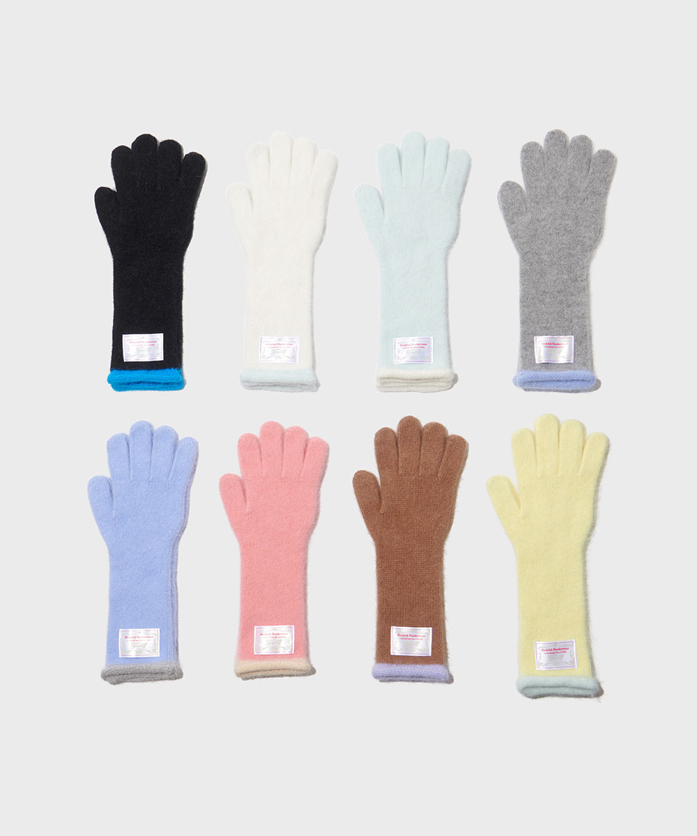 FUZZY LONG GLOVES - 8color