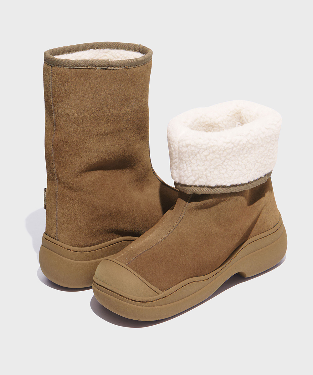 [NEW 10%] HAYDEN FOLD DOWN WINTER BOOTS - COCOA