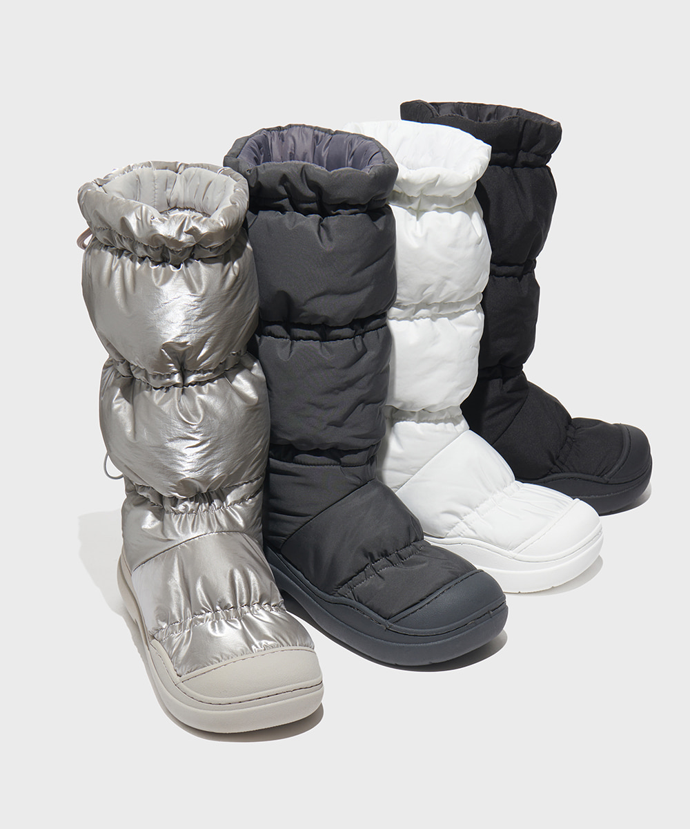 HAYDEN PUFF PADDED BOOTS LONG - 4color