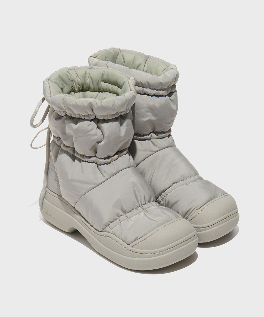 [NEW 10%] HAYDEN PUFF PADDED BOOTS MIDDLE - SAGE