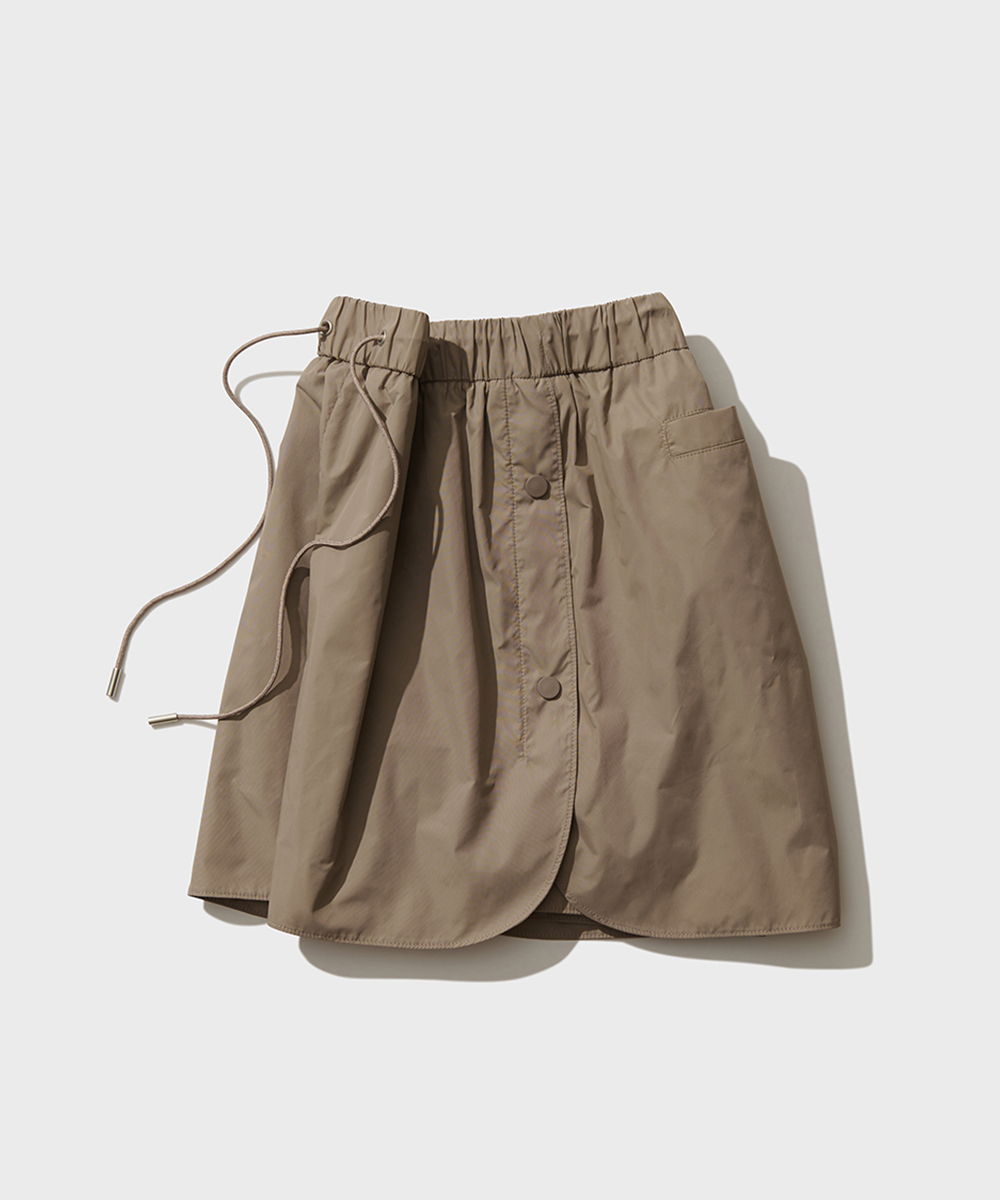 LIGHTWEIGHT CITY WIND SHORTS - COCOA