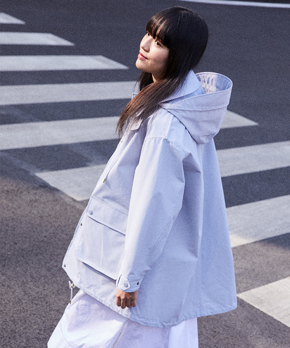3-LAYER SHELL WEATHER COAT - LAVENDER