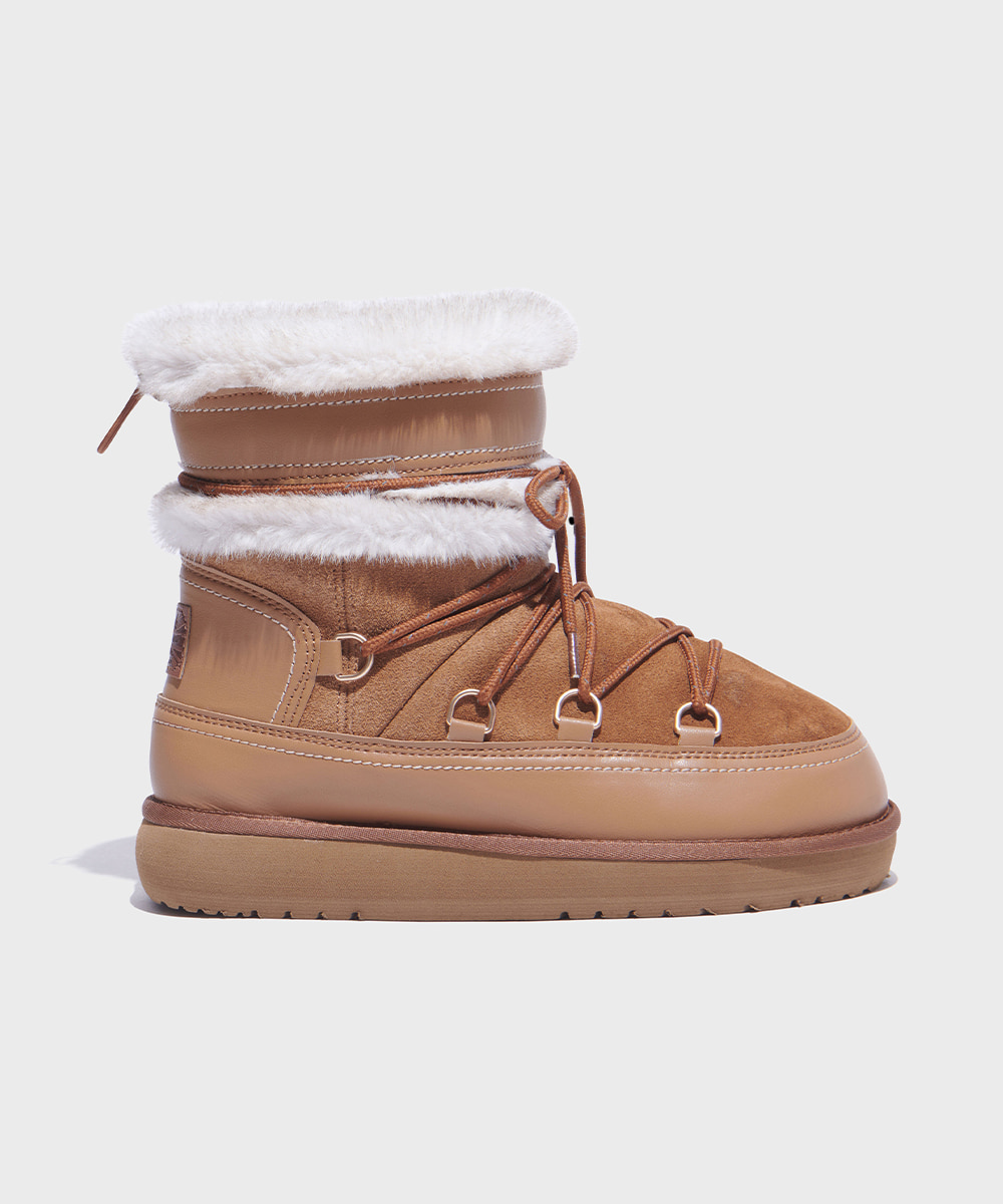 CLOUDY SNOW BOOTS - CHESTNUT